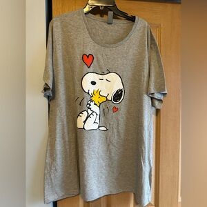 Instax Gray Plus Size T-Shirt